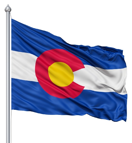 Beautiful Colorado State Flags for sale at AmericaTheBeautiful.com