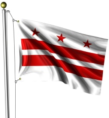 District of Columbia- United States of America Flag Site