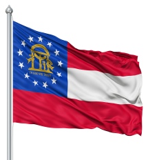 Georgia - United States of America Flag Site