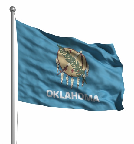 Beautiful Oklahoma State Flags for sale at AmericaTheBeautiful.com