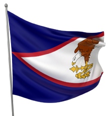 American Samoa United States of America Flag Site