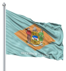 Delaware - United States of America Flag Site