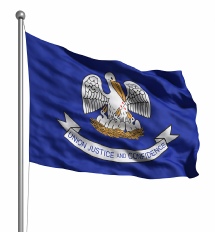 Louisiana United States of America Flag Site