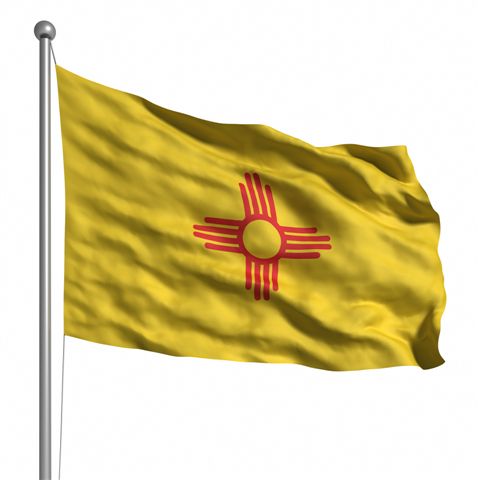 Beautiful New Mexico State Flags for sale at AmericaTheBeautiful.com
