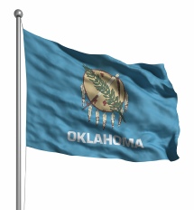 Oklahoma  United States of America Flag Site