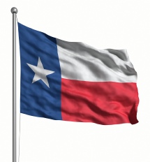 Texas United States of America Flag Site