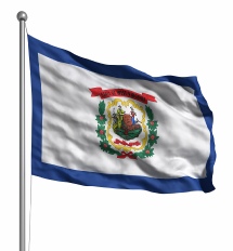 West Virginia United States of America Flag Site